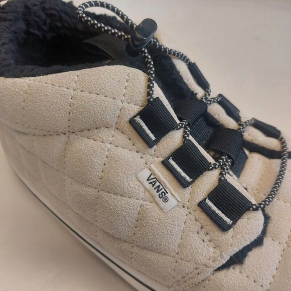 Vans Mens Size 9 Womens 10.5 Sherpa Chukka Slip-Er Boot Slippers Light Khaki - Picture 2 of 9